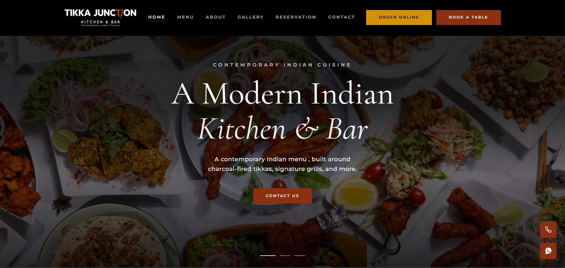 Tikka junction website